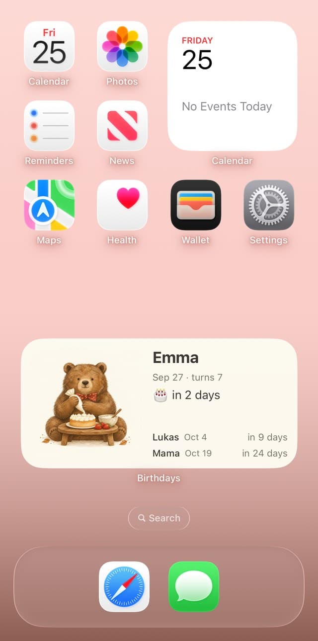 Berri on your Home Screen